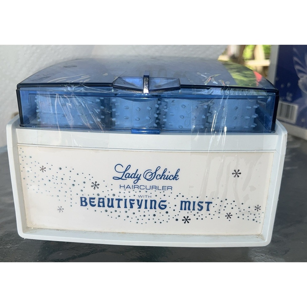 Vtg Lady Schick Beautifying Mist Hair Curler Rollers Model 70  Read